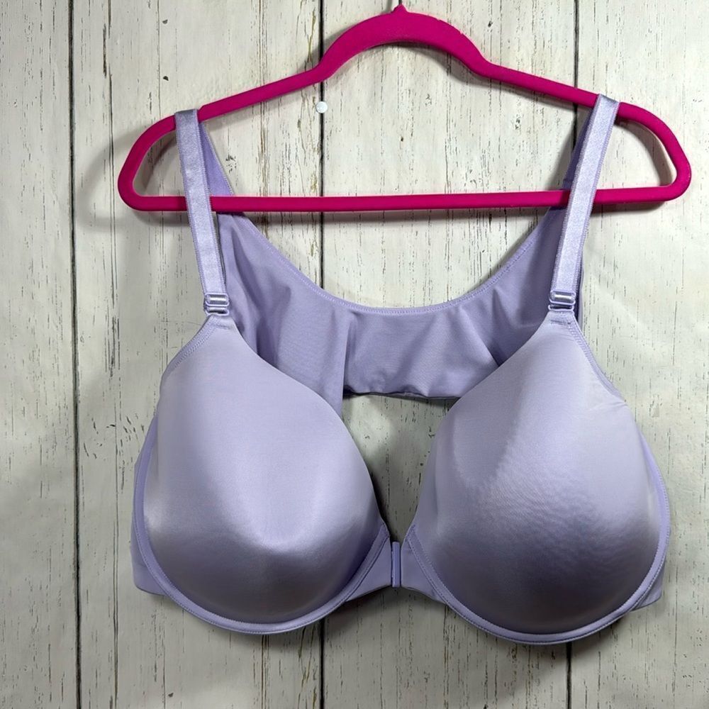 Torrid Curve 360 Back Smoothing Lightly Lined T Shirt Purple Lavender Bra